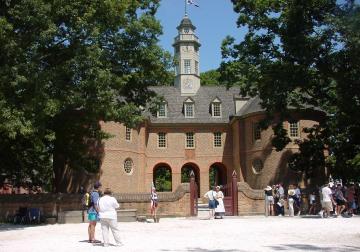 Colonial Williamsburg capitol building