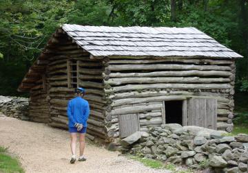 Picture stable at Blue Ridge Parkway with MK