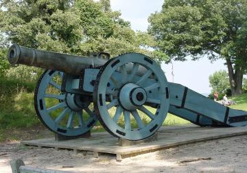 Picture of Yorktown cannon