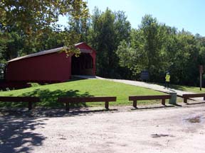 Covered bridge - Henderson Creek, IL