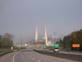 Burlington, IA - fog morning