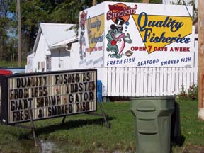 Buy Fish Sign - Dallas City, IL