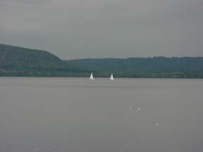 Mississippi waters - sail boat