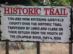 Lewis & Clark Sign