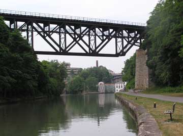 Underslung Railroad Bridge