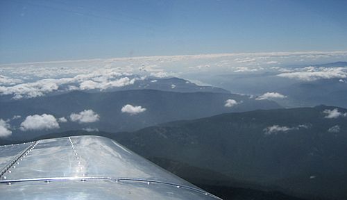 View into Portland