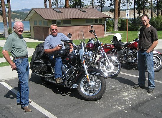 Dad, Tom and Bruce