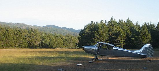 1950 Cessna 170A parked at 3S7